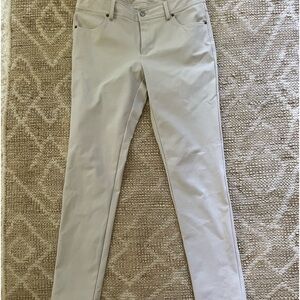 Nina McLemore pants. Excellent condition   Tan. Size 8 Slim fit.